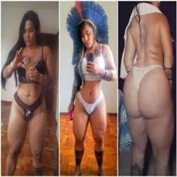 Índia Ayara e seu puta corpo gostoso